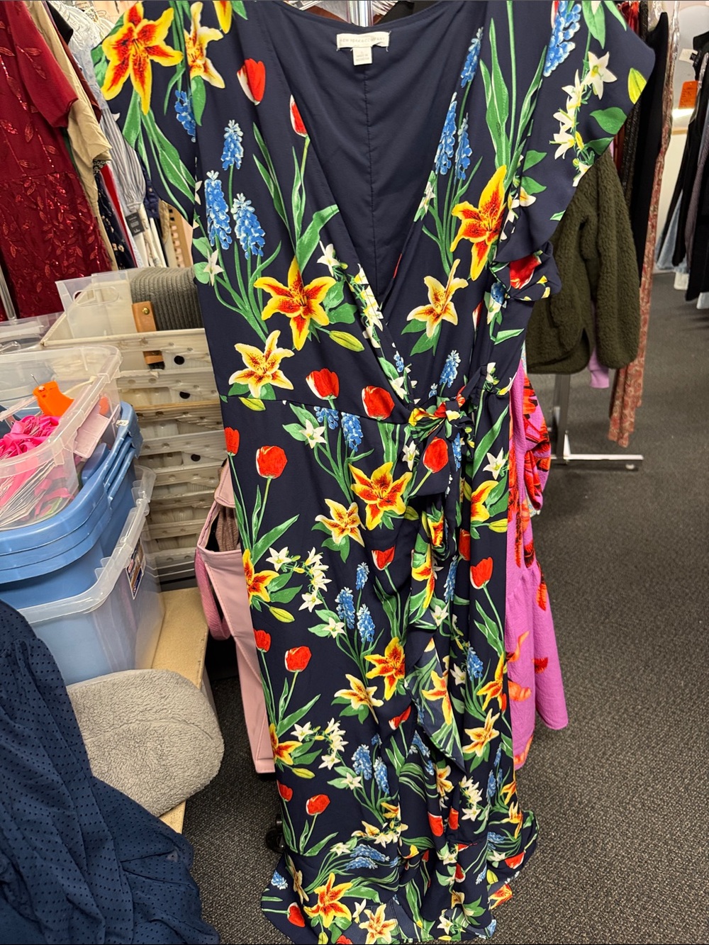 New York and company maxi dress L // 091875